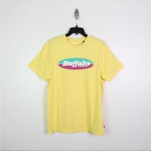 Buffalo David Bitton Logo Tee Yellow